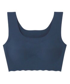 une nana cool 綿混フラット仕上げ　ノンワイヤーブラジャー　　【全サイズ同一価格】