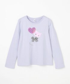 ANY KIDS ミラクルスパンコール 長袖Tシャツ