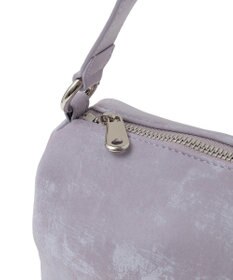 YECCA VECCA 【cache cache】シルクサテンPU筒型ショルダー