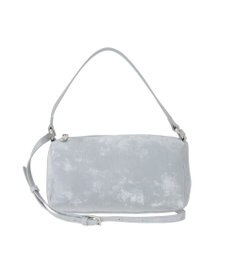 YECCA VECCA 【cache cache】シルクサテンPU筒型ショルダー