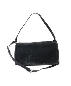 YECCA VECCA 【cache cache】シルクサテンPU筒型ショルダー