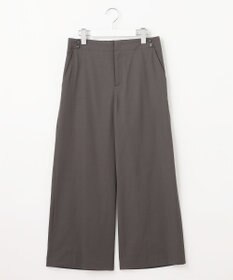 J.PRESS LADIES 【洗える・吸水速乾】麻シェルドライ セミワイド パンツ