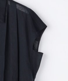 自由区 L 【17号サイズまで展開・WEB限定カラーあり】シアーラミーローンスキッパーシャツ ワンピース