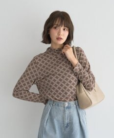 earth music&ecology 【吸湿発熱】あったかフェミニンインナー(シアーハイネック)