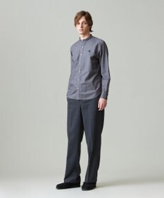 J.PRESS MEN 【大人気バックブル】バンドカラー オックスフォードガーメントダイシャツ