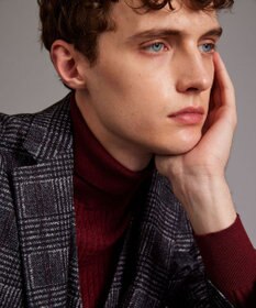 JOSEPH ABBOUD 【ストレッチ】フランネルジャージ ジャケット