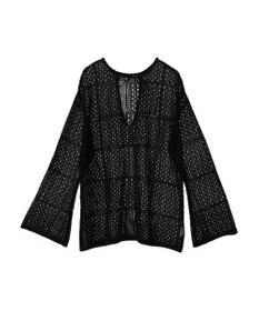 Green Parks ２ＷＡＹ透かし編みニットプルオーバー