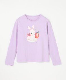 ANY KIDS アニマル×フルーツ 長袖 Tシャツ