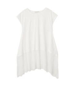 Green Parks 裾レースイレヘムフレンチＴシャツ
