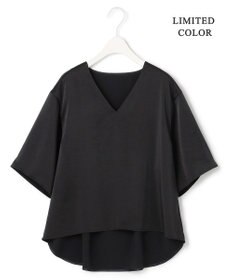 ICB 【WEB限定カラーあり・洗える】Calm Vネックブラウス