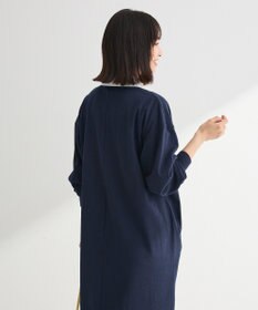 Green Parks ラガーシャツワンピース