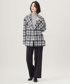 自由区 S BALLIループミルドチェック コート