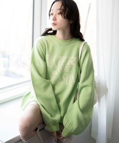 WEGO ウェーブロゴジャガードニットプルオーバー