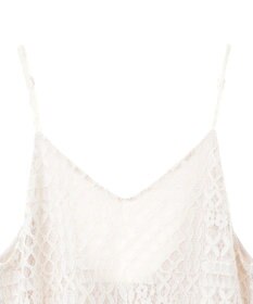 AMERICAN HOLIC レースキャミロングワンピース