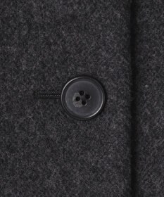 J.PRESS LADIES L ショートビーバー ステンカラーコート