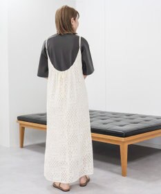 AMERICAN HOLIC レースキャミロングワンピース