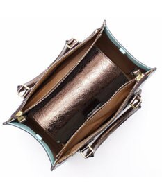 A.D.M.J. 【牛革】クラックメタル/イタリアンレザーWジップトートM