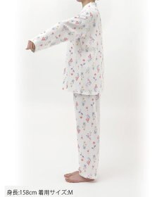 Wing パジャマ 綿混(本体) あったか 冬 長袖 長ズボン レディース EP6021 ウイング／ワコール