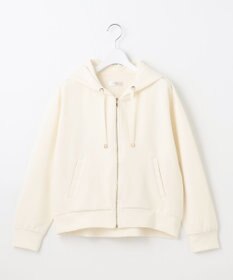 Feroux 【洗える】バックフリル ダンボールパーカー