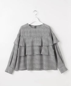 自由区 L 【カタログ掲載】TWハイツイストビエラフリル ブラウス