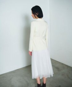 GRACE CONTINENTAL テーラーチュールワンピース