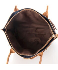 UNBILLION 【テレビ ドラマ着用アイテム】ペルケ perche / ナイロン牛革ヒネリ金具トートバッグ