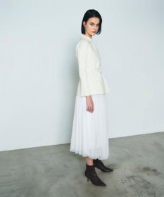 GRACE CONTINENTAL テーラーチュールワンピース