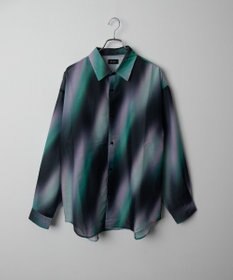 WEGO シアーパターンBIGシャツ（LS）