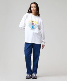 J.PRESS MEN 【AaronChang】【UNISEX】プリントロングスリーブ Tシャツ