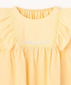 組曲 KIDS 【150-160㎝】 フラワーエンブロイダリーブラウス