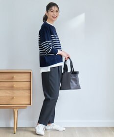 ANY バスクボーダーニットプルオーバー