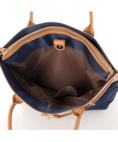 UNBILLION 【テレビ ドラマ着用アイテム】ペルケ perche / ナイロン牛革ヒネリ金具トートバッグ