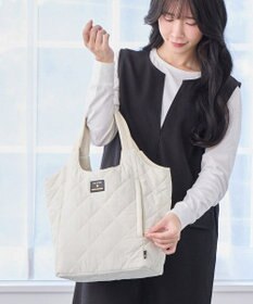 ROOTOTE 3674【仕切り+自立+撥水】LT.ラウンド.パルーティ.キルト-D