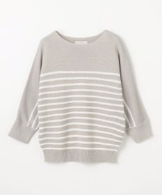 ANY L 【洗濯機可/アンチピリング/UVケア】アクリルガーターニット