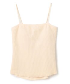 uncrave リブ キャミソール(カップ付き)