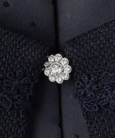 ANY KIDS 裾スカラップノーカラージャケット