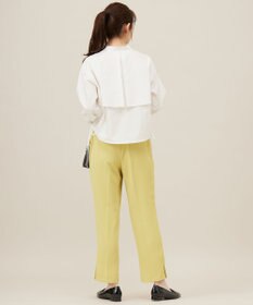 ANY SIS L 【UVカット・接触冷感・速乾】クロップトヨークハオリ シャツ