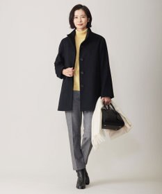 J.PRESS LADIES S 【洗える】チェルビック テーパード パンツ