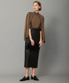 ICB 【洗える】 ウールアセテートハイゲージ カーディガン