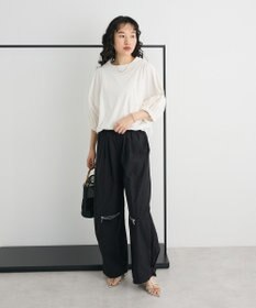 CRAFT STANDARD BOUTIQUE 接触冷感/UVカット スクエアボリュームスリーブプルオーバー