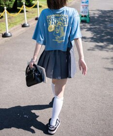 WEGO イラストモチーフグラフィックショートT