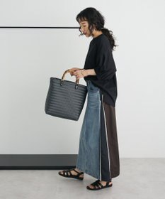 CRAFT STANDARD BOUTIQUE 接触冷感/UVカット スクエアボリュームスリーブプルオーバー