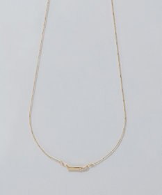 Phoebe 【金属アレルギー対応】ストレートバービジューネックレス　ゴールド