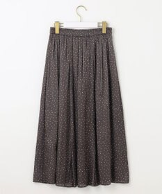 ANY SIS 【洗える】シャイニードットギャザー スカート