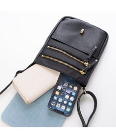 UNBILLION ペルケ perche / 7ポケットレザーポシェット