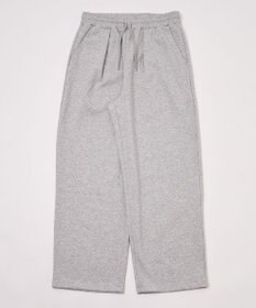WEGO 【ウエストゴム/MLサイズ展開/ユニセックス着用ITEM】ボンディングワイドスウェットパンツ