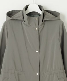 J.PRESS LADIES L 【洗える・撥水】Artirosa フーデッド コート