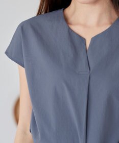 Tiaclasse 【トップス&スカートセット・洗える】ストレッチタフタセットアップ