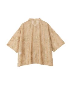 AMERICAN HOLIC 【2点セット】メッシュレース半袖シャツ+スカーフ