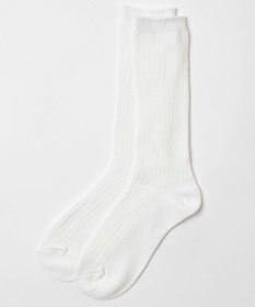 WEGO カラーリブハイソックス